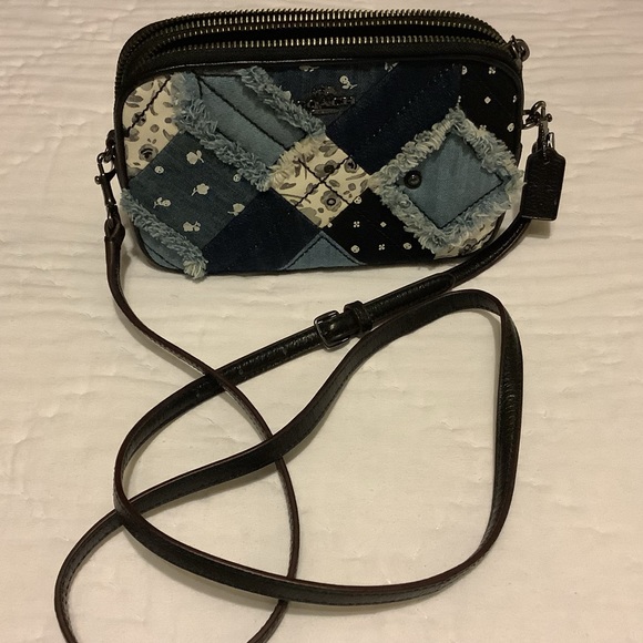 Coach Bags Coach Canyon Quilt Denim Patchwork Crossbody Poshmark